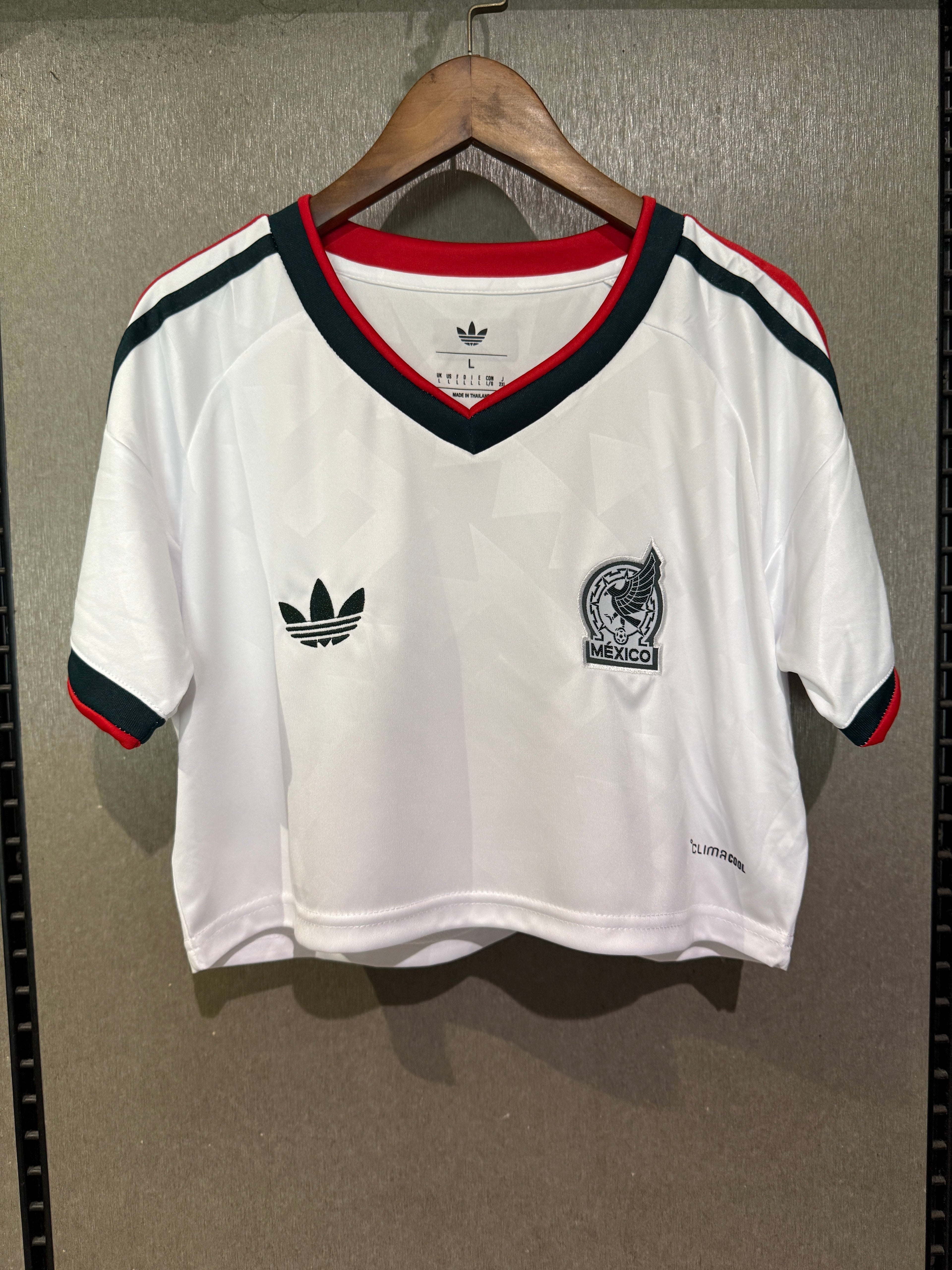 Mexico Women World Cup 26 Away Crop Top 🇲🇽
