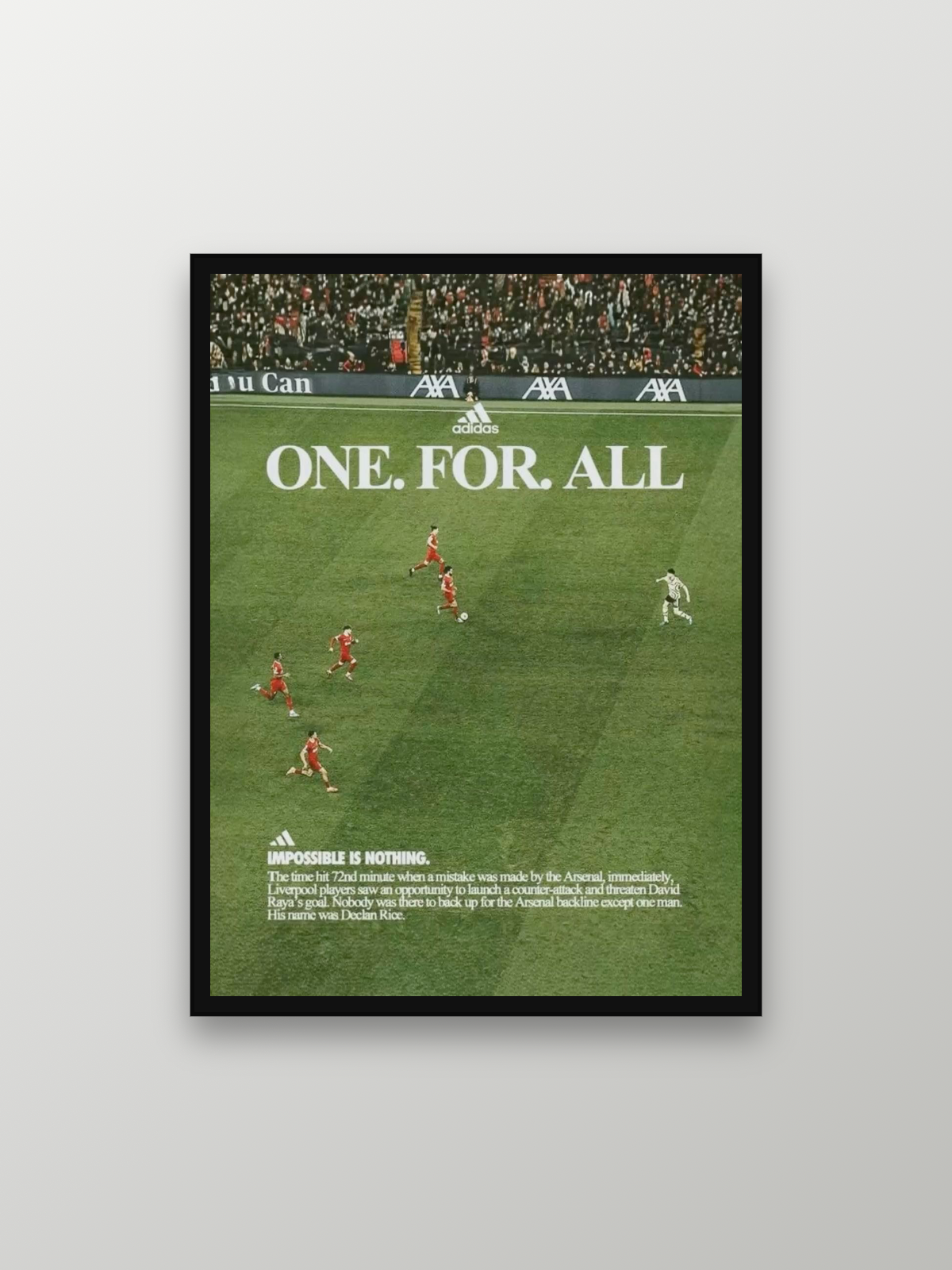 Arsenal: DECLAN RICE ONE.FOR.ALL