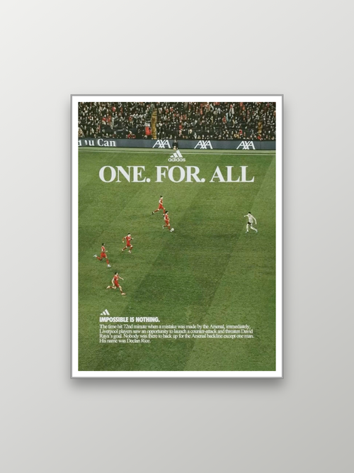 Arsenal: DECLAN RICE ONE.FOR.ALL