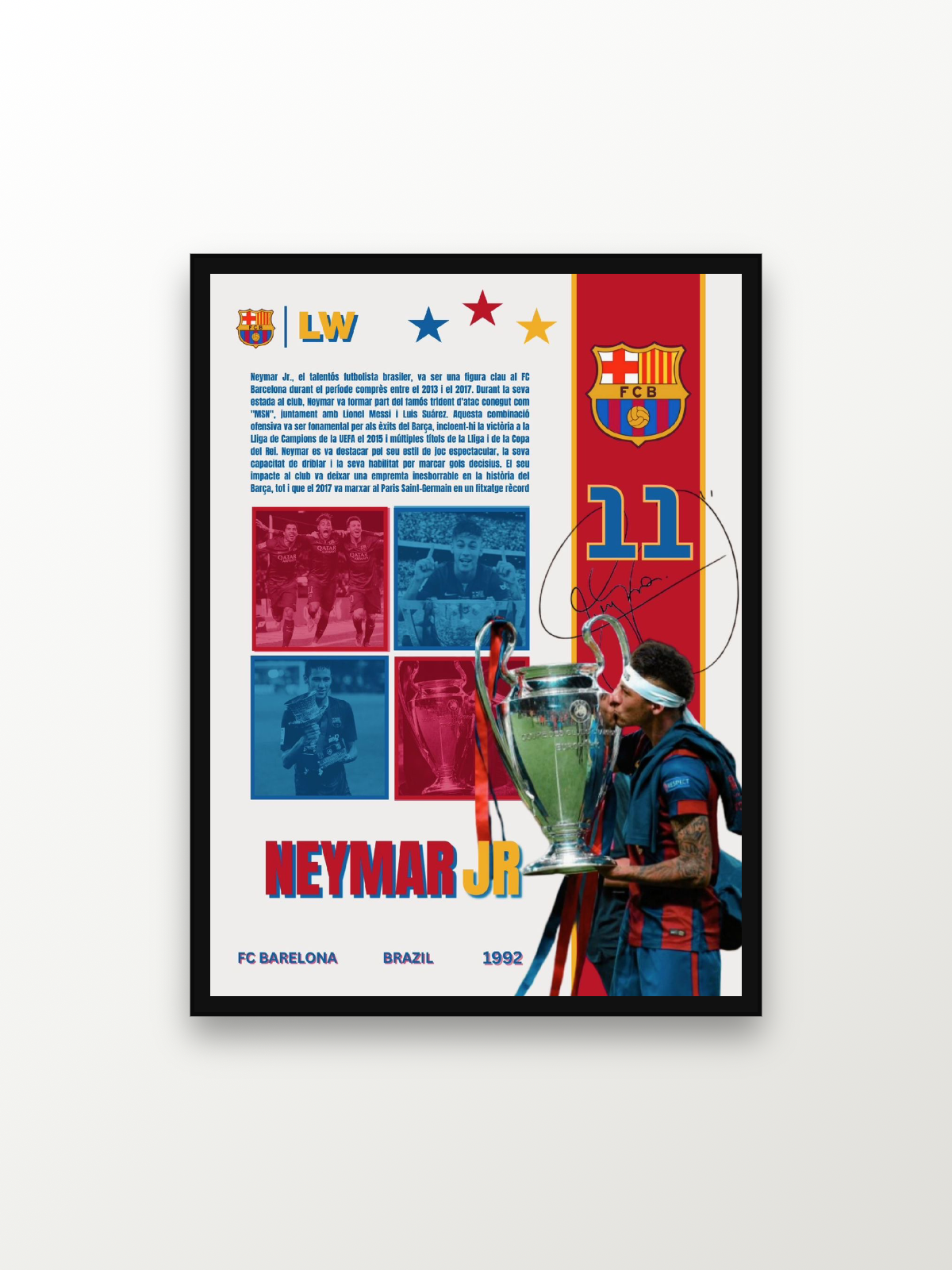 FC Barcelona: Neymar 11 JR