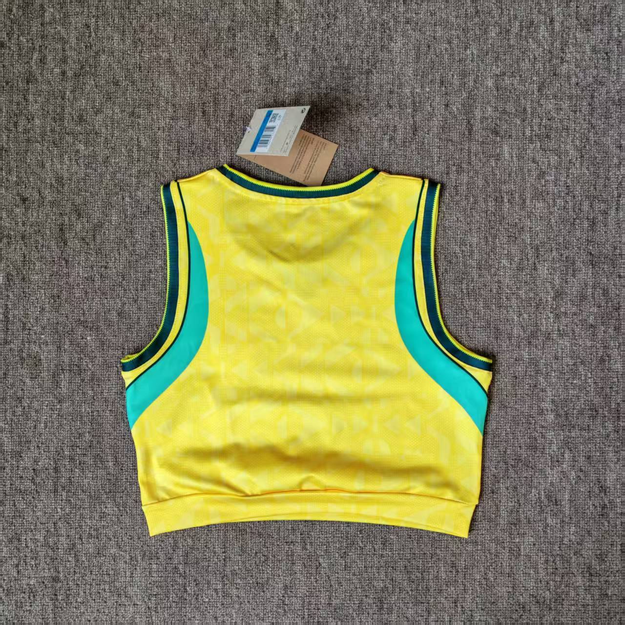 Brazil Women World Cup 26 Home Crop Top 🇧🇷