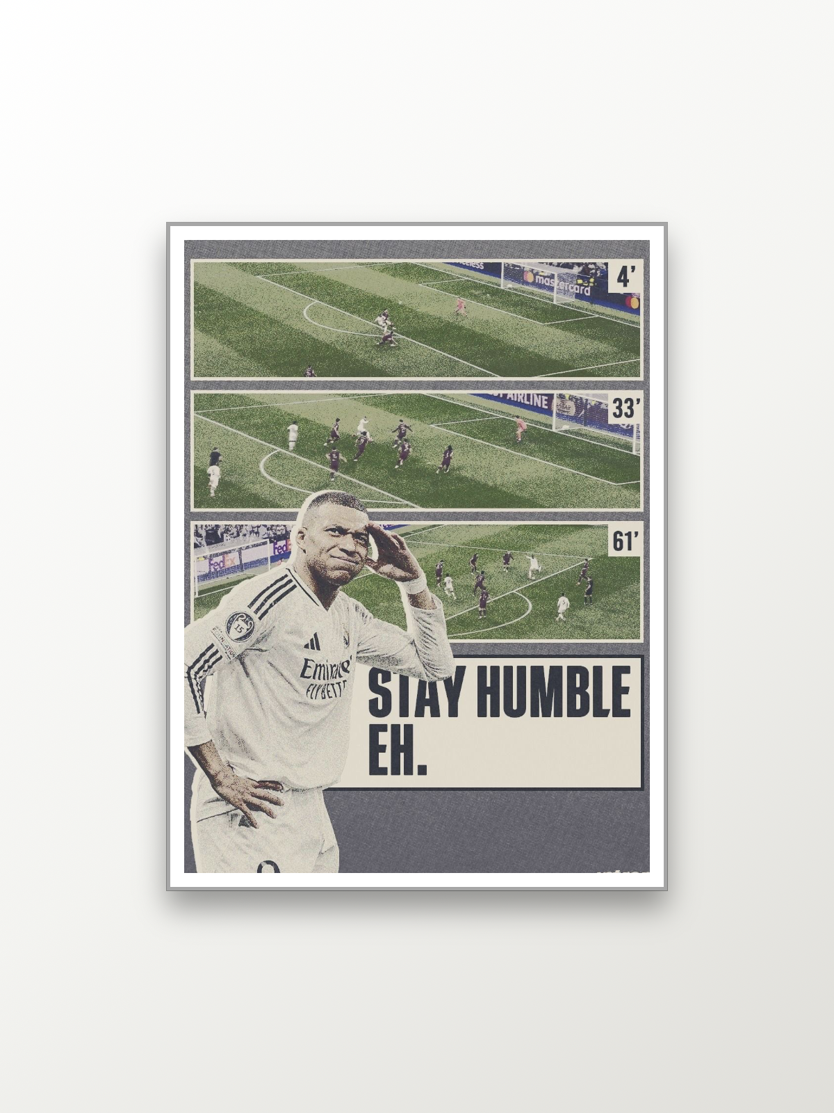 Real Madrid: MBAPPÉ STAY HUMBLE EH.