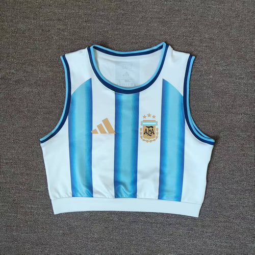 Argentina Women World Cup 26 Home Crop Top 🇦🇷