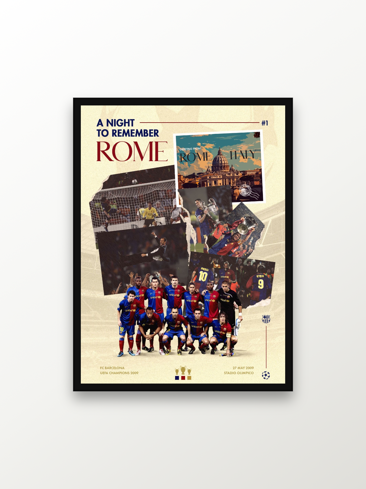 FC Barcelona: A Night To Remember ROME