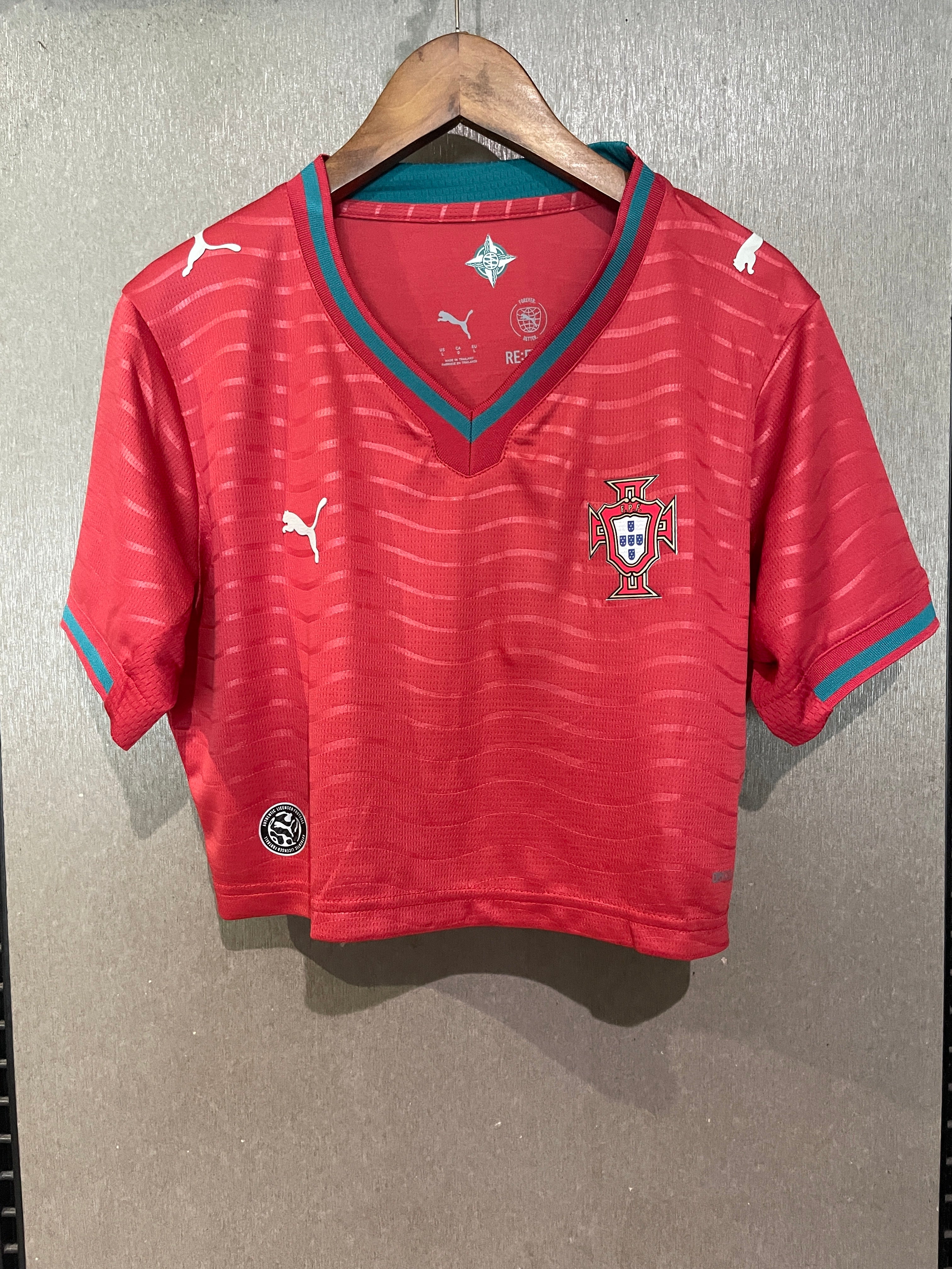 Portugal Women World Cup 26 Home Crop Top 🇵🇹