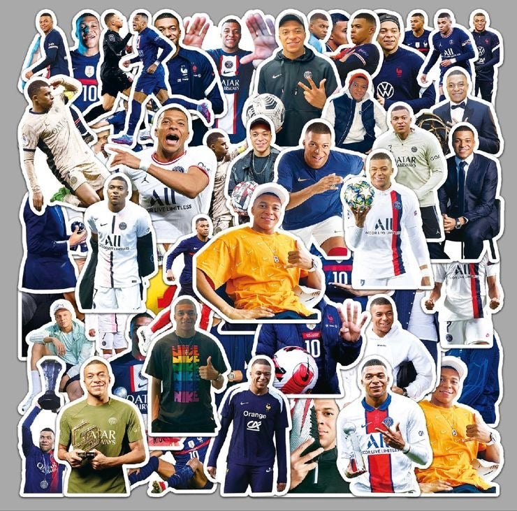 Elite Football Sticker Collection –  (Multi-Pack) 50 photos